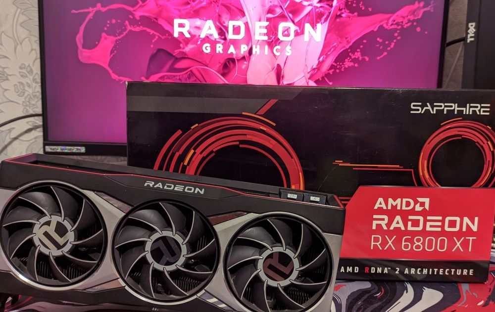 Видеокарта Amd Radeon Rx 6800 xt 16 gb