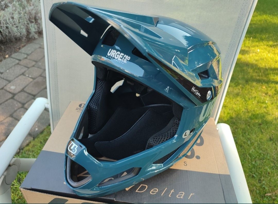 Kask enduro Urge Archi-Deltar Petrol niebieski rozmiar L okazja nowy