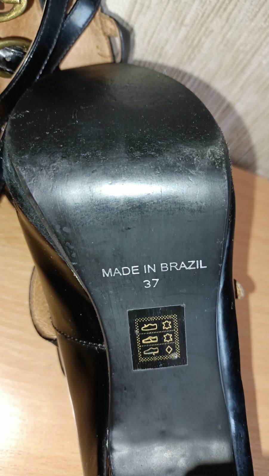 Туфли женские на каблуке,made in Brasil