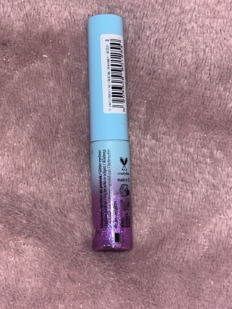 LOVELY BUTTERFLY eyeliner brokatowy fioletowy 3