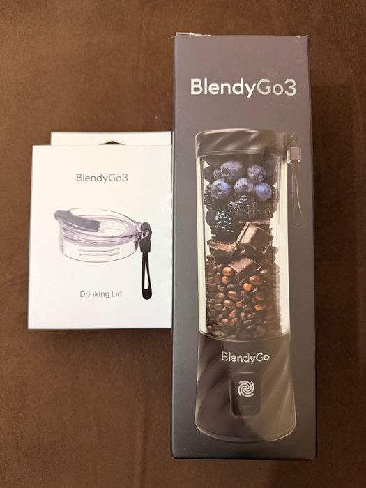 Nowy bezprzewodowy blender BlendyGo3 + nakrętka