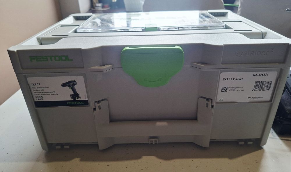 Wkrętarka festool txs nowa 2025 set
