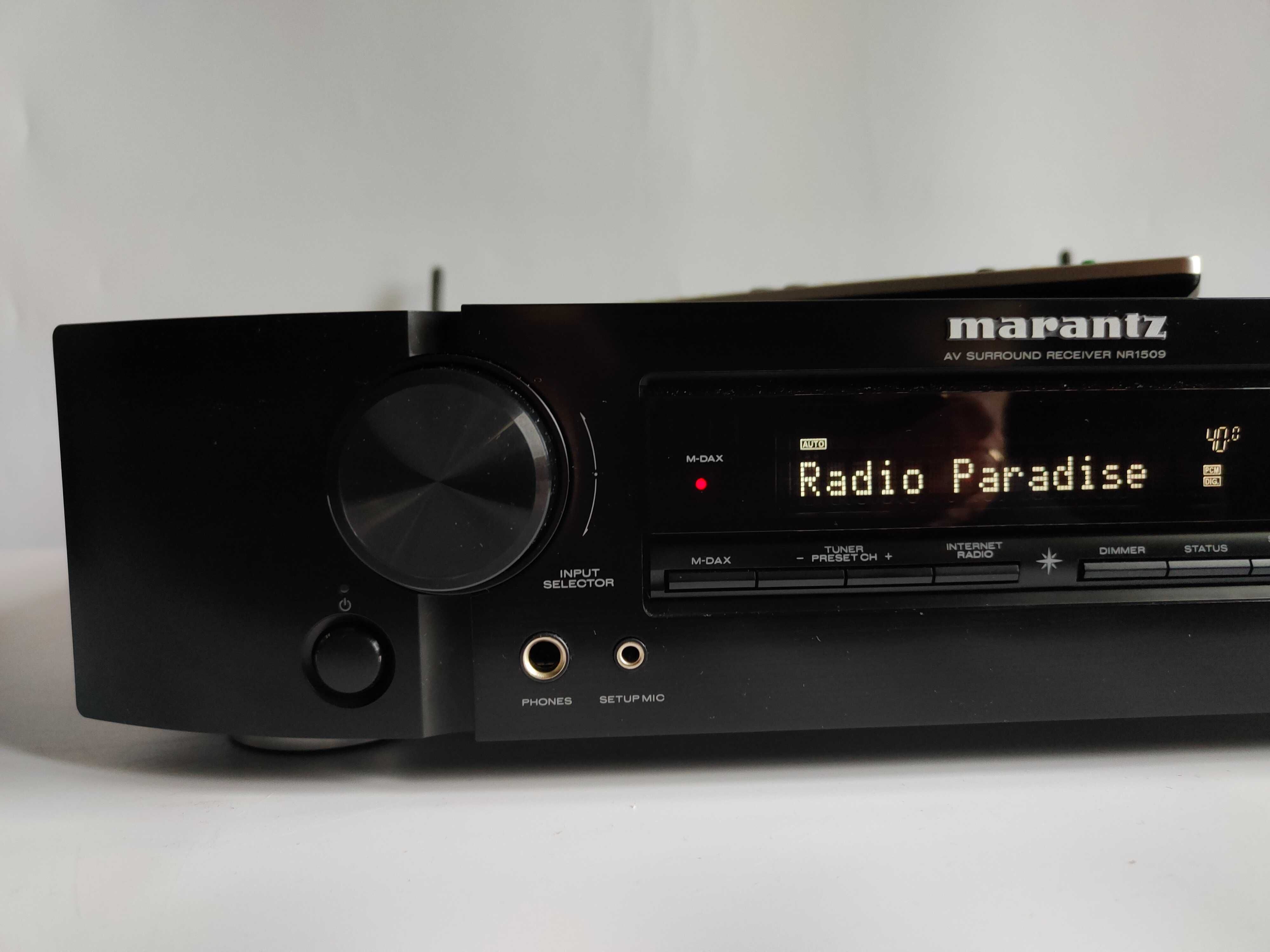 Marantz NR1509 amplituner kina domowego Bluetooth Wi-Fi USB HDMI