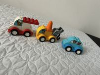 Lego duplo moj pierwszy holownik 10883 i wyścigówka 10860