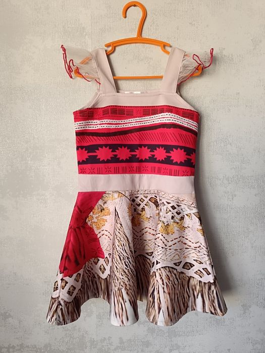 Карнавальное платье моаны костюм моаны