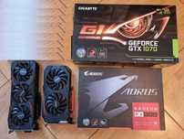 відеокарти Gigabyte GTX 1070, RX 580