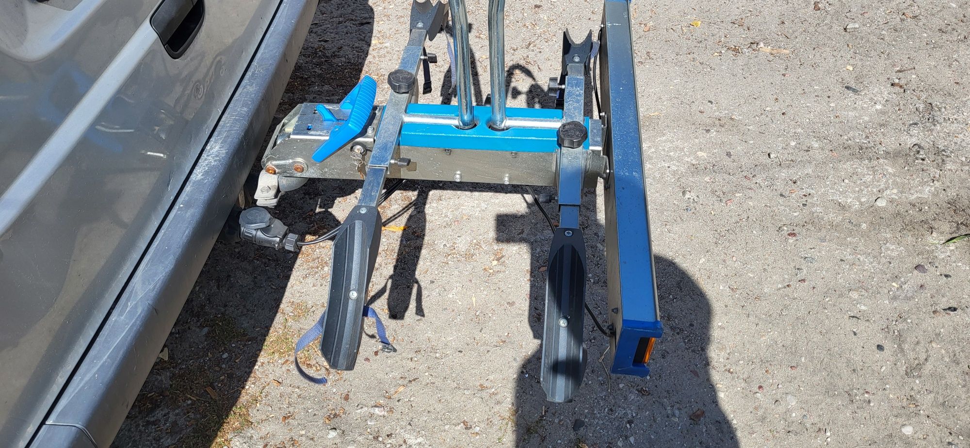 Bagażnik rowerowy na hak rowery elektryczne