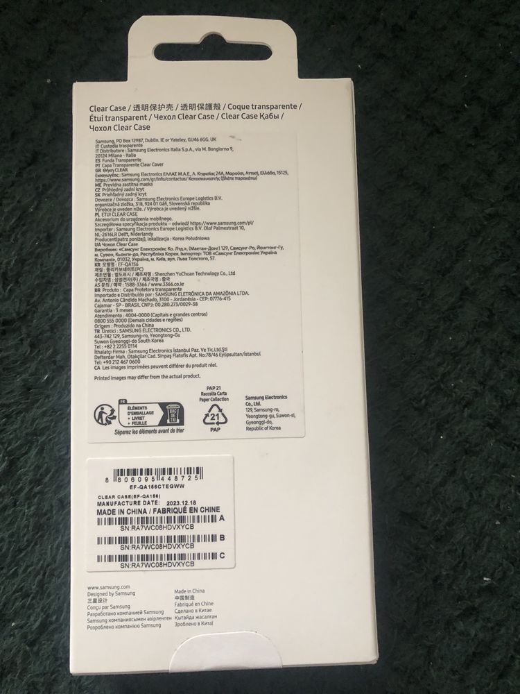 Orginalne etui Samsung A15/A15 5G