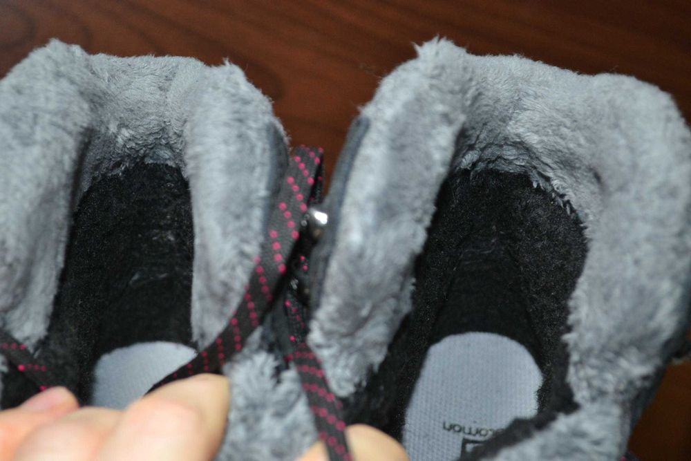 salomon ellipse winter gtx 39 1/3р ботинки кожаные зимние оригинал