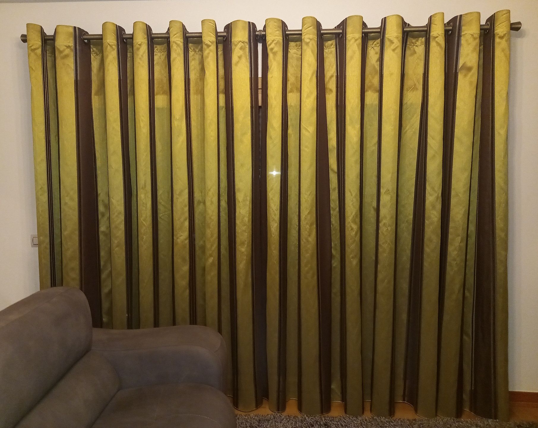 Cortinados de sala, completo