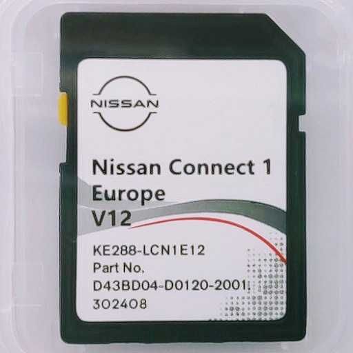 Nissan Polskie menu lektor Mapa LCN1 Qashqai Juke Micra