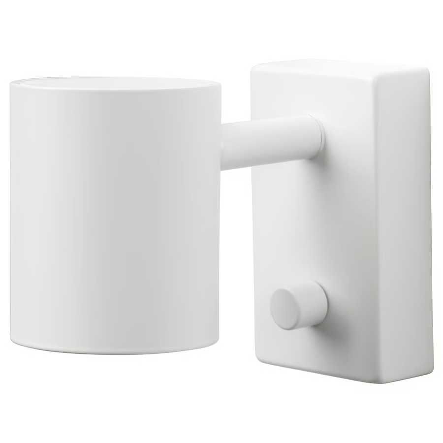 NYMANE IKEA Kinkiet lampa biała komplet dwie sztuki
