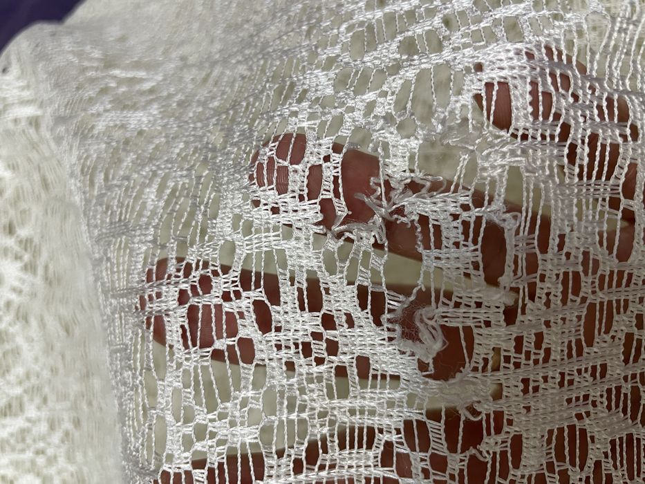 Тюль колір шампань