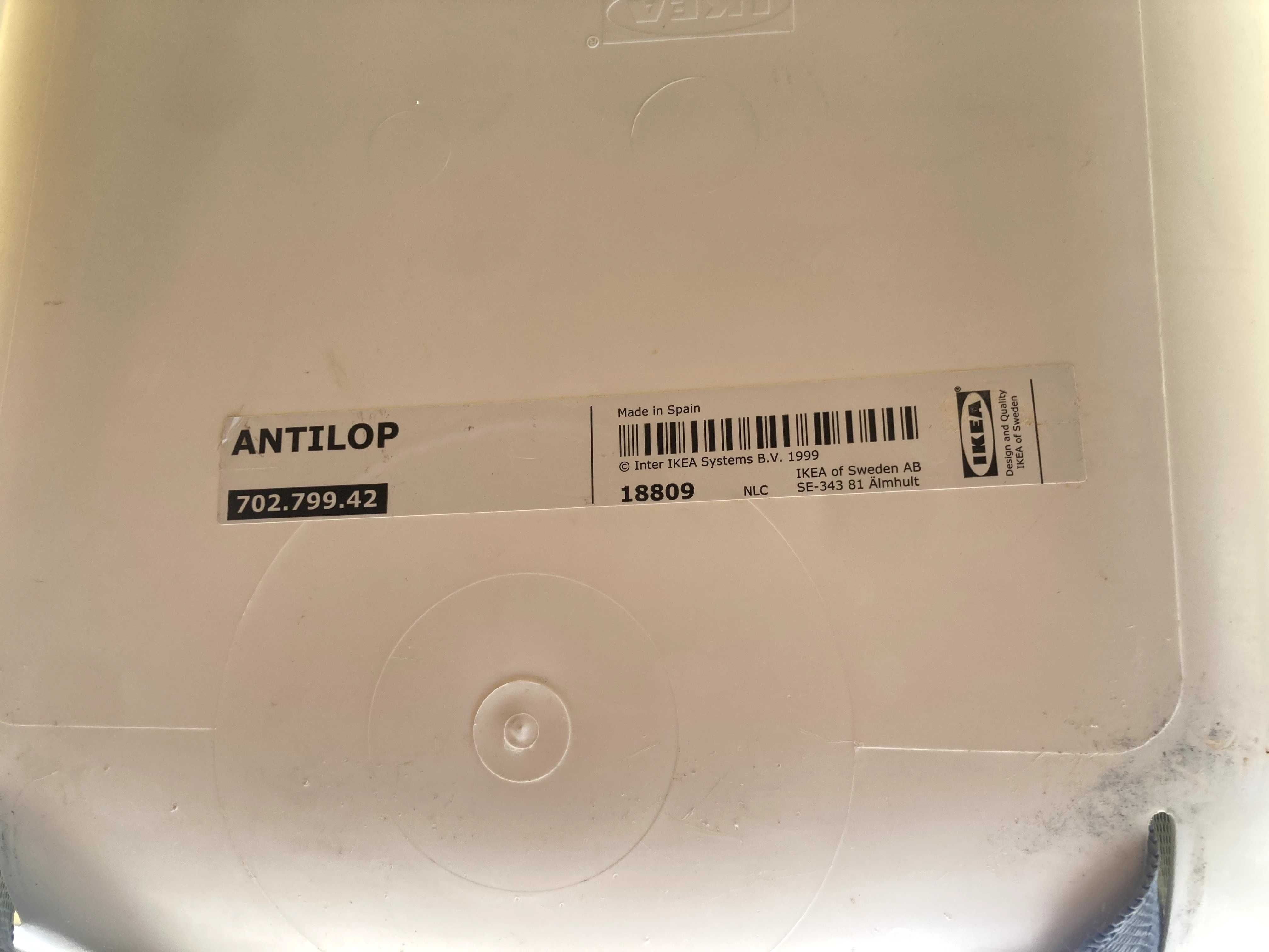 ANTILOP
Cadeira alta criança com cinto segurança