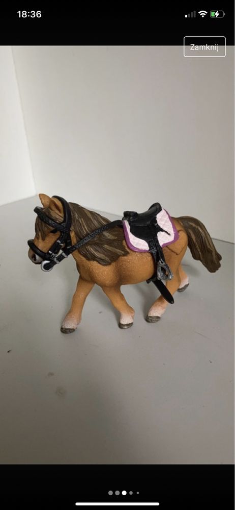 Zestaw jeździecki na kucyka schleich