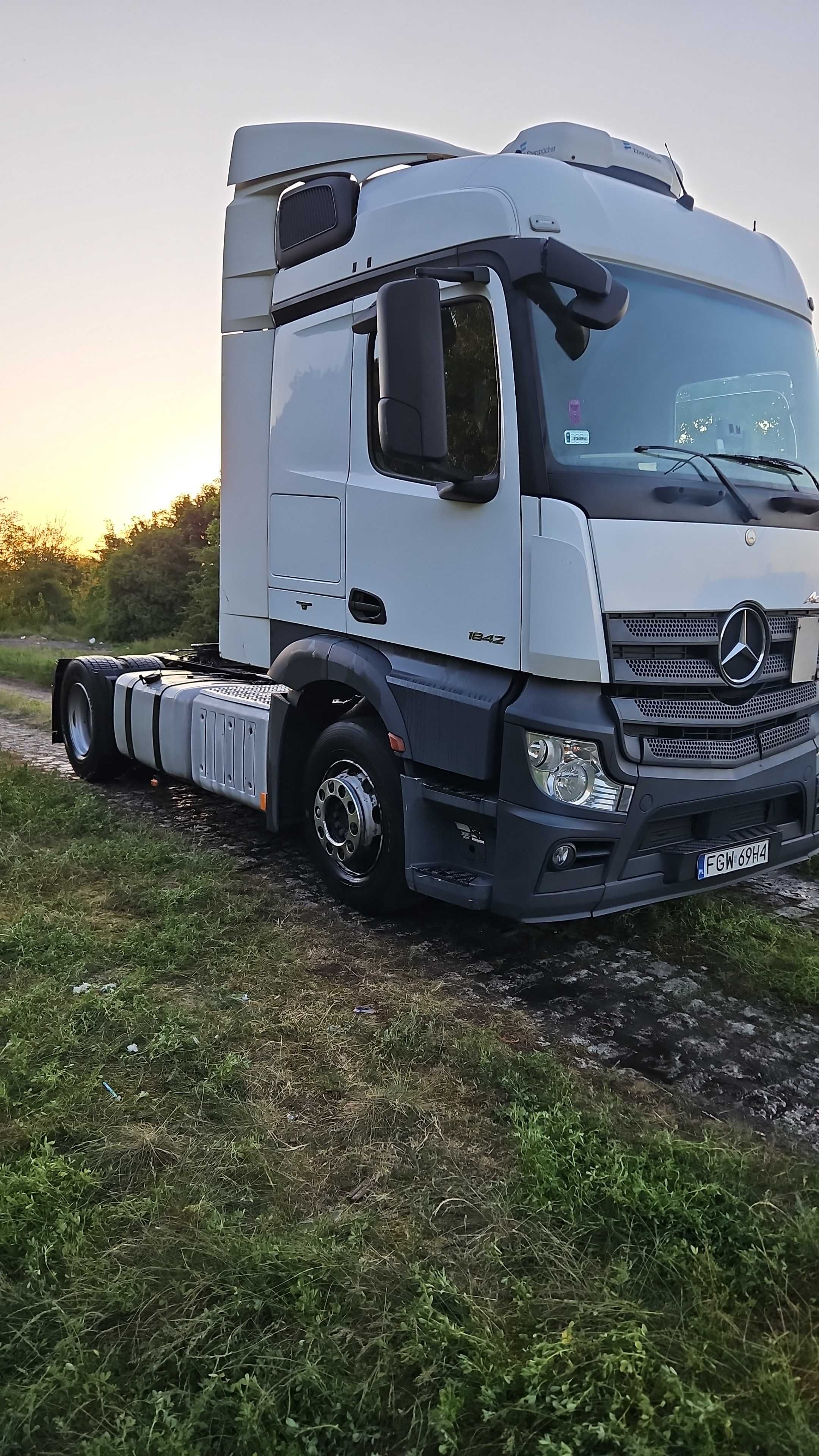 Wynajem Ciągników Siodłowych Mercedes Actros euro IV