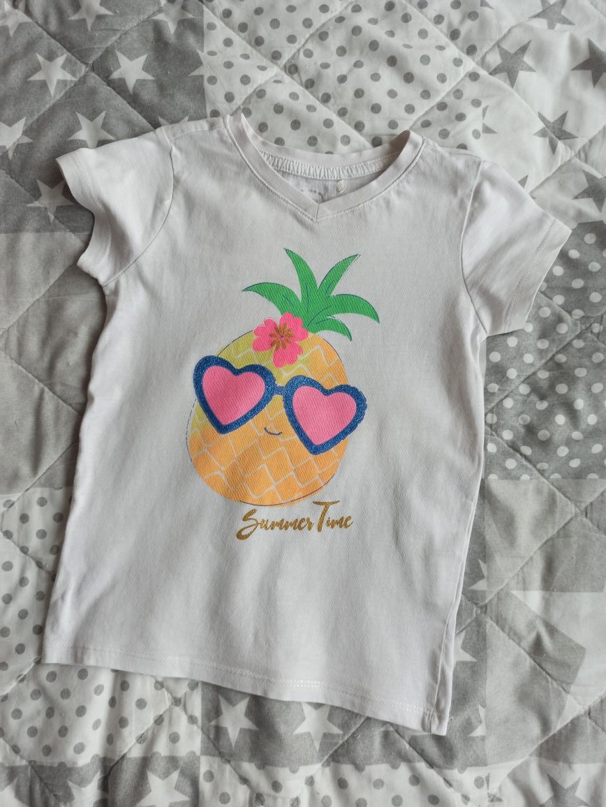 T-shirt bluzeczka ananas Cool Club rozm. 110