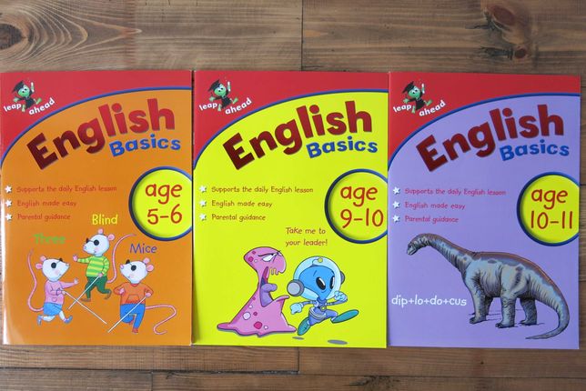 English Basics Leap Ahead dla dzieci 3 zeszyty ćwiczeń