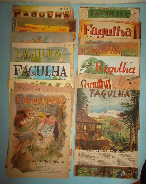 FAGULHA : Revista de BD da Mocidade Portuguesa Feminina.