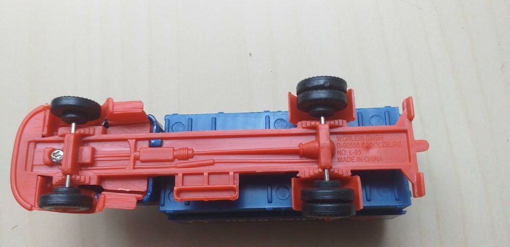 Ciężarówka Scania Vabis 1968 1:87 H0 makieta diorama kolekcja