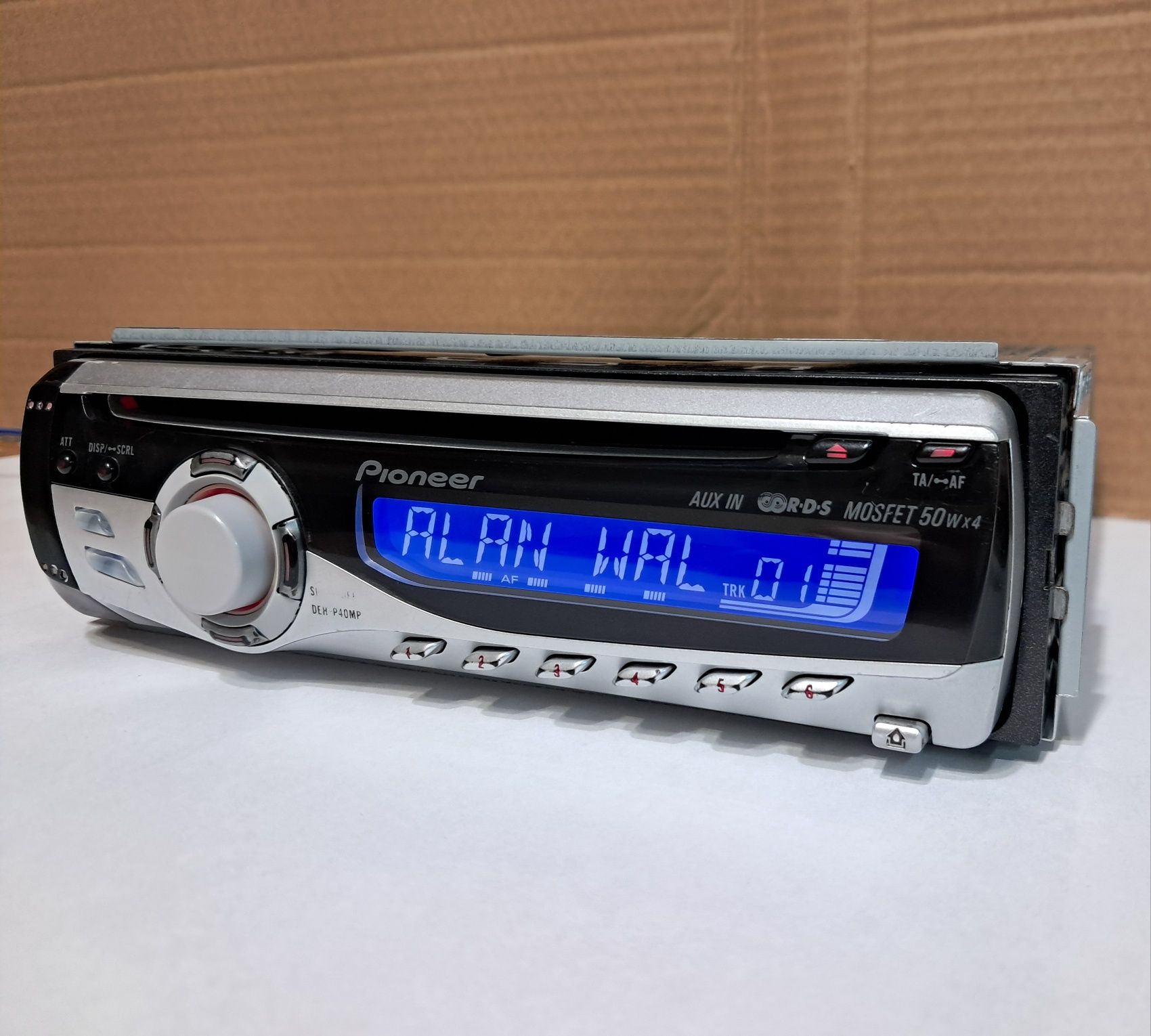 Pioneer Bluetooth 5.0, DEH-P40MP, магнітола, піонер