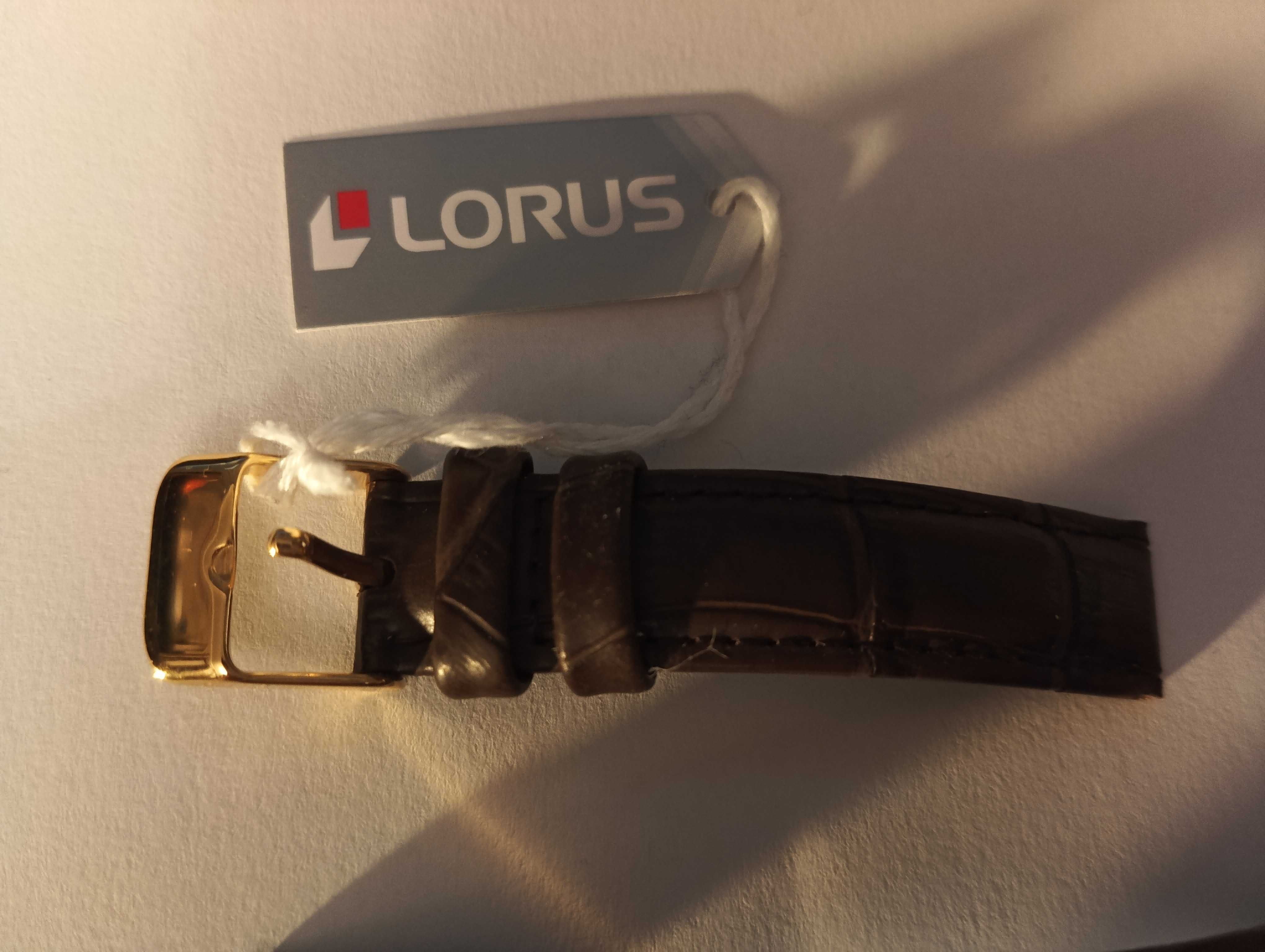 Skórzany pasek do zegarka Nowy 14 mm Lorus