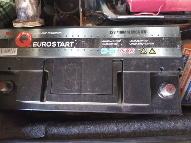Акумулятор Eurostart 12v 100 ампер годин