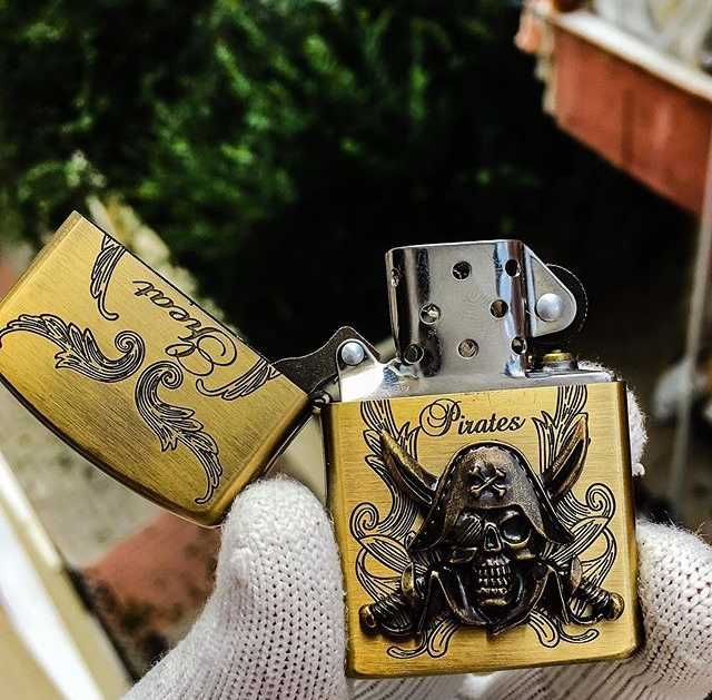 Запальничка Zippo Great Pirates бензинова нова в коробці