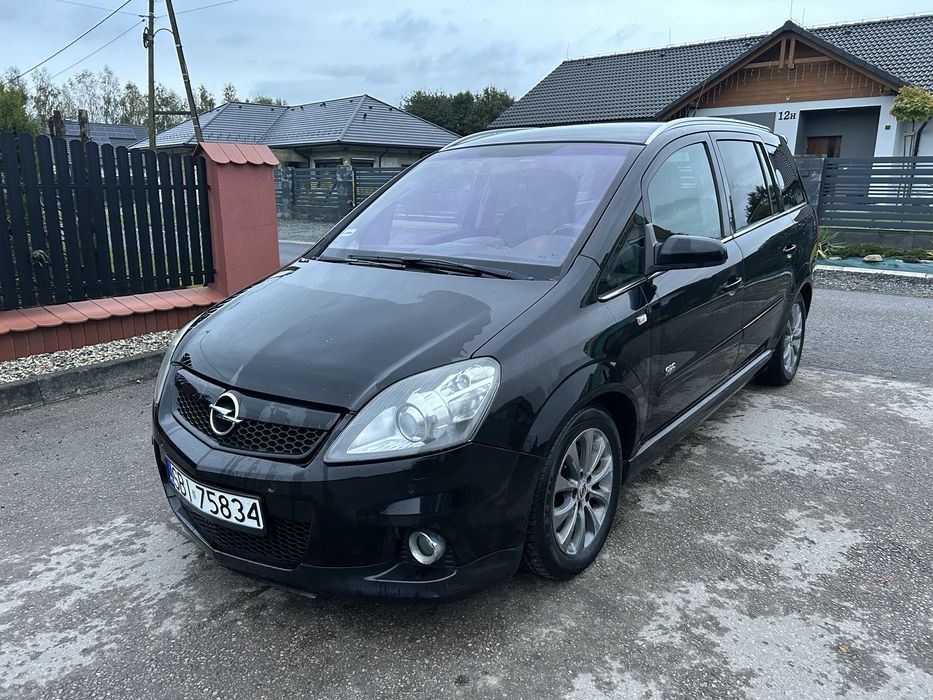 Opel Zafira 7 osobowy  OPC Line Recaro 2008r