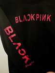 Camisola Preta - Banda BlackPink Estilo K-Pop