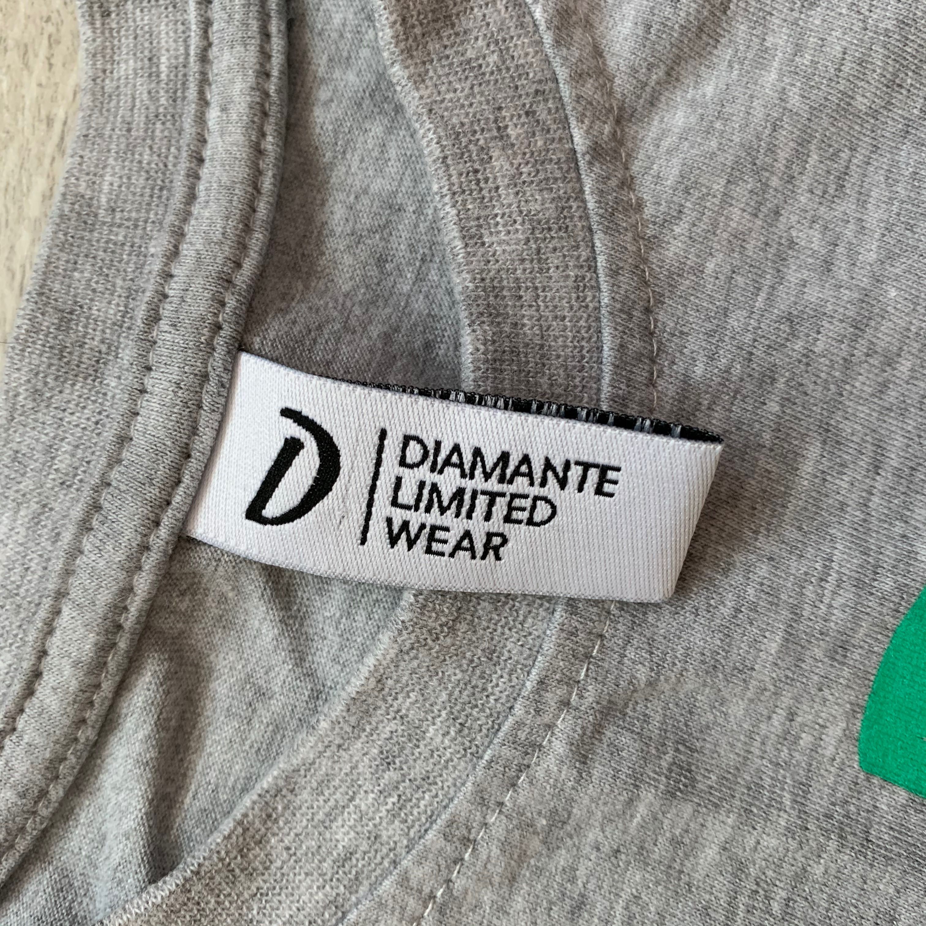 Szary T-Shirt Diamante Wear