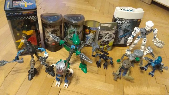 Lego Bionicle 200zł za wszystko co na zdjęciach.