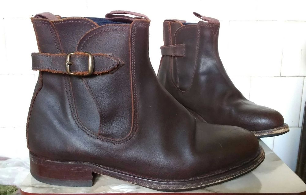 Черевики шкіряні коричневі, 37 р