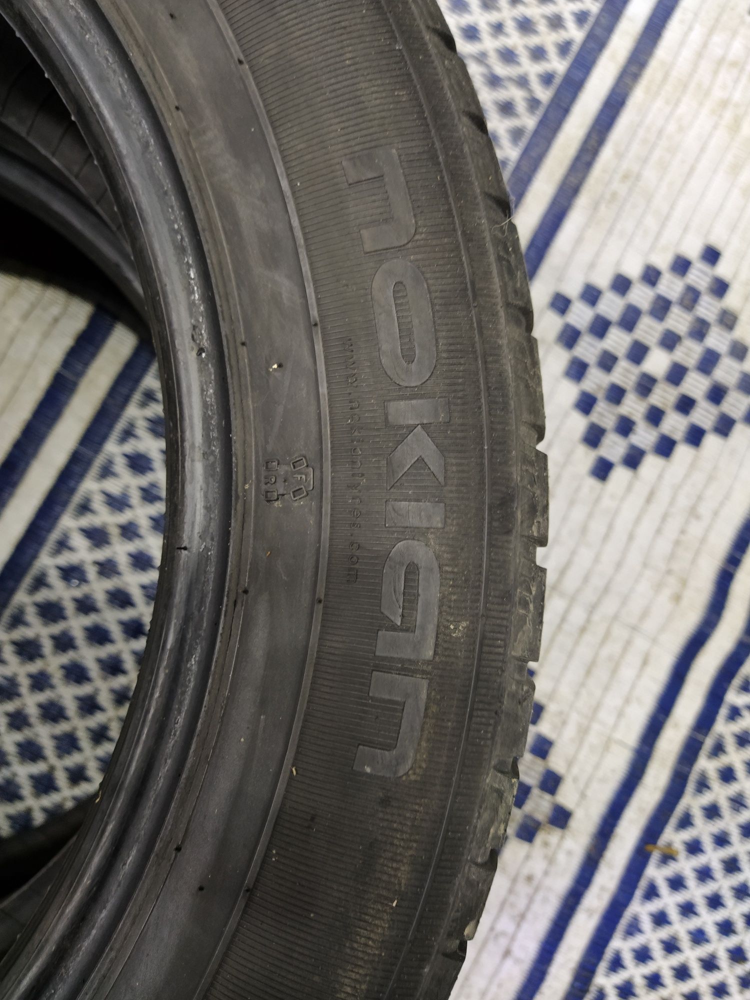 2 Opony zimowe 215/55r17 NOKIAN 6mm