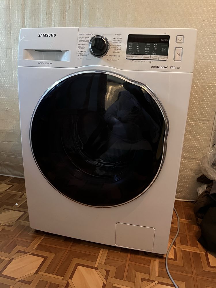 Прально сушильна машина SAMSUNG WD80K52E0AW/UA