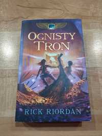 Książka Ognisty Tron Rick Riordan fantastyka