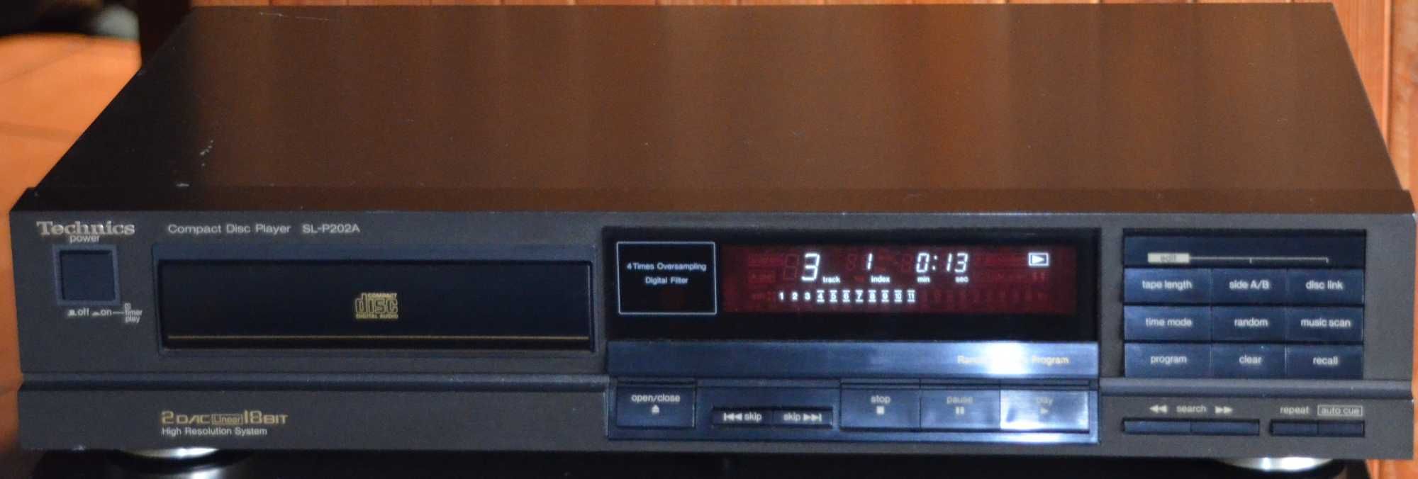 Technics SL-P 202A odtwarzacz CD MN6471 - MN6625 Philips CDM-4/19