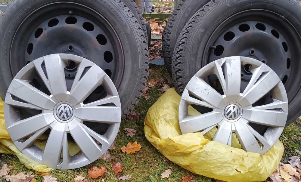 kola zimowe VW Golf Jetta 6 -205_55_16  5x112 bieznik 7 - 8 mm