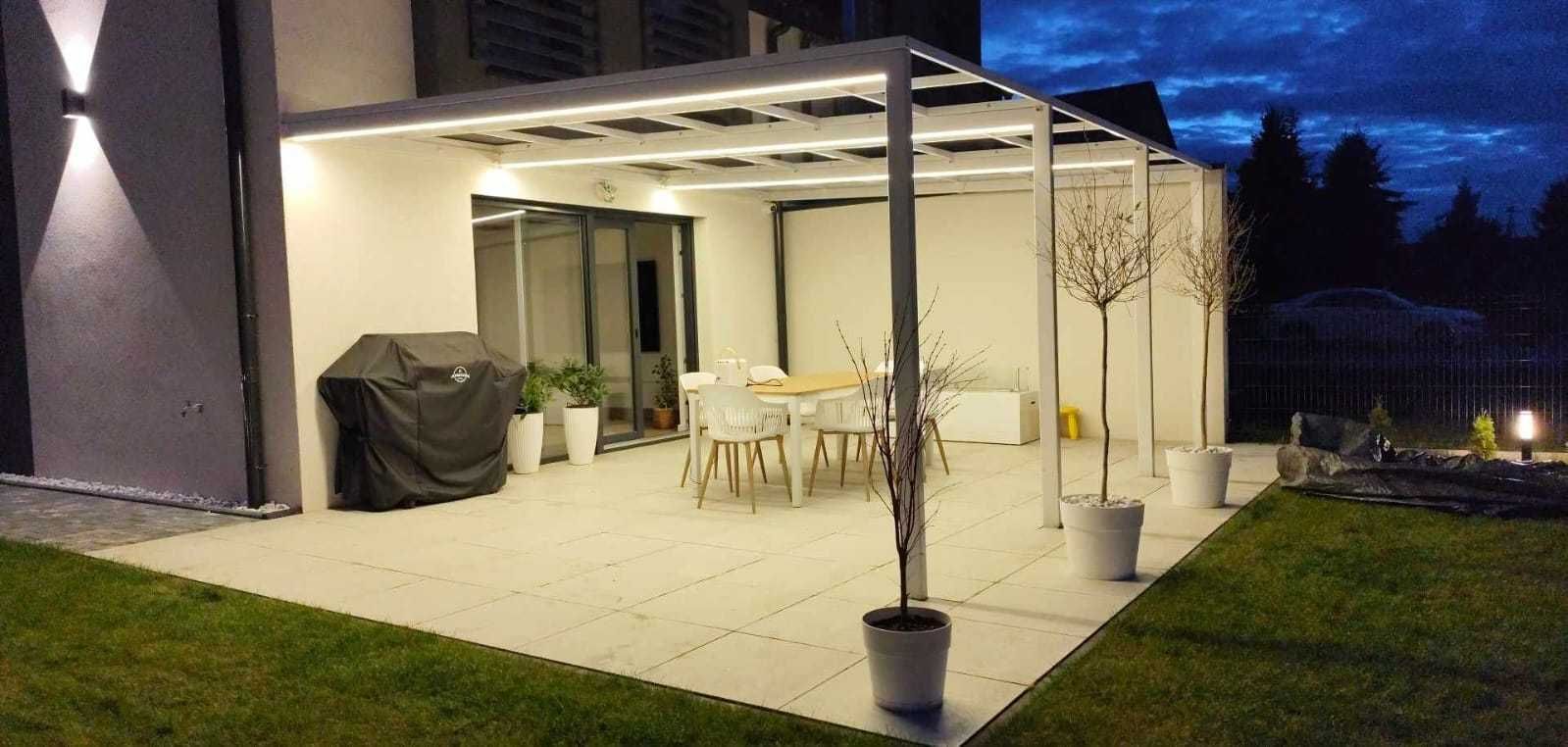 Zadaszenie tarasu Pergola z montażem Dowolny wymiar, szybka i solidnie