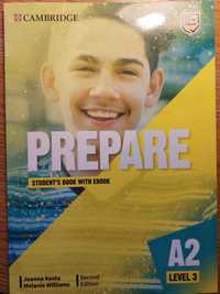 PREPARE A2 Level 3 Cambridge workbook+students book