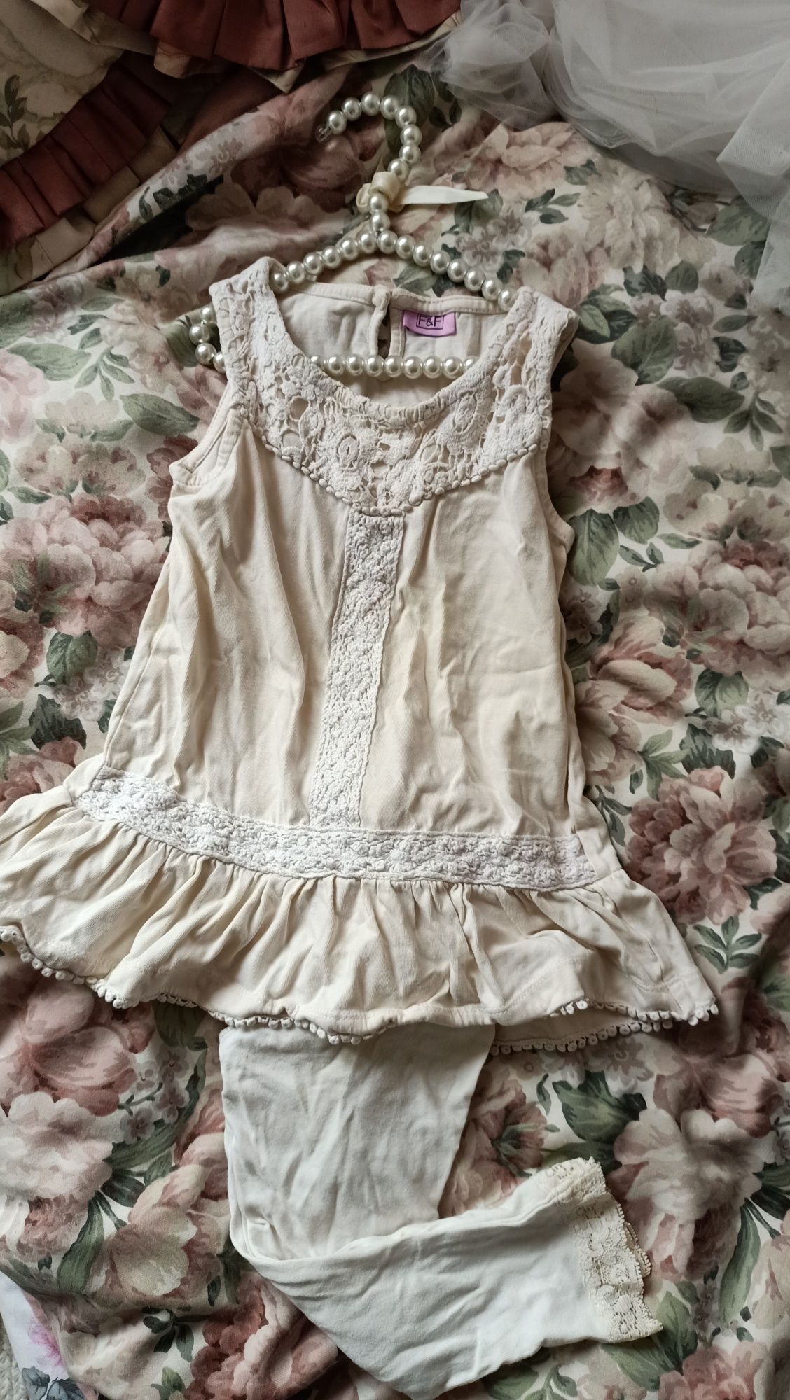 Paka lato dla dziewczynki petit Zara Next HM bloomersy