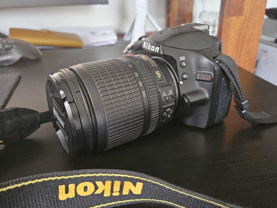 Aparat lustrzanka Nikon D3200 - stan jak nowy