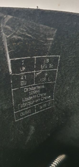 Trapery ze skóry Dr. Martens rozmiar 41