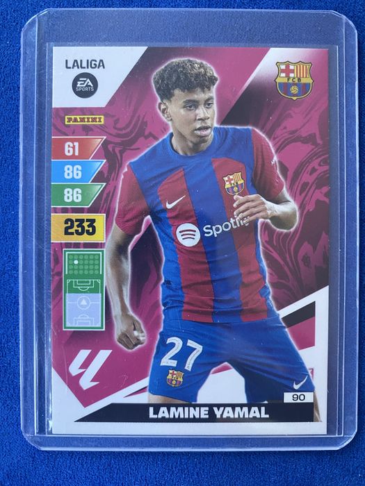 Carta Lamine Yamal 2023-24 Adrenalyn XL La Liga Panini