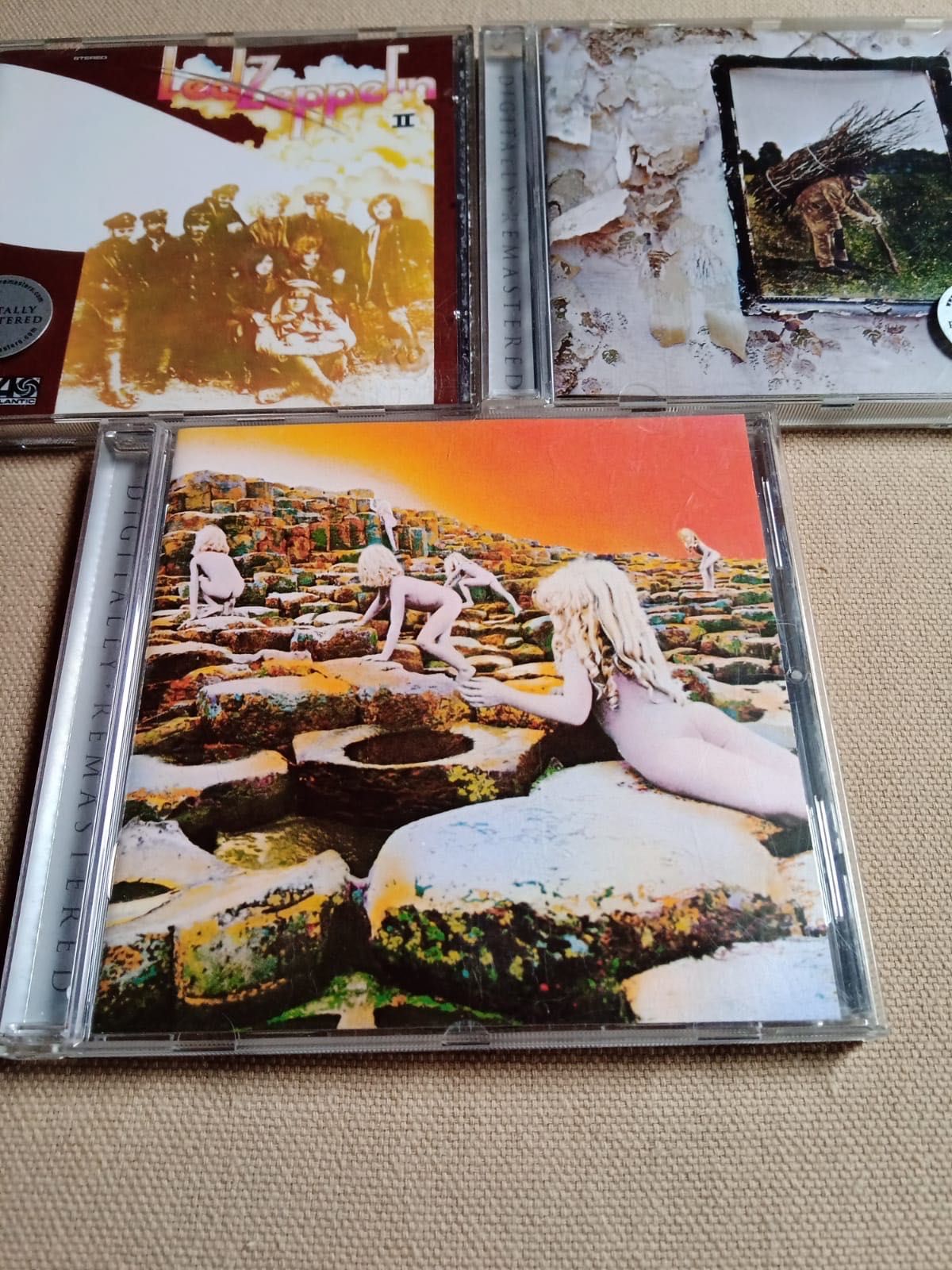 Płyty CD zespołu Led Zeppelin