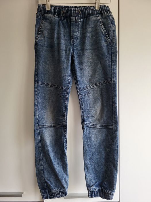 Jeansy jogger r.134