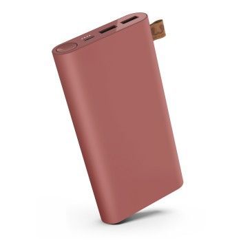 Fresh N Rebel - powerbank 18000mAh USB-C safari red, czerwony - OUTLET