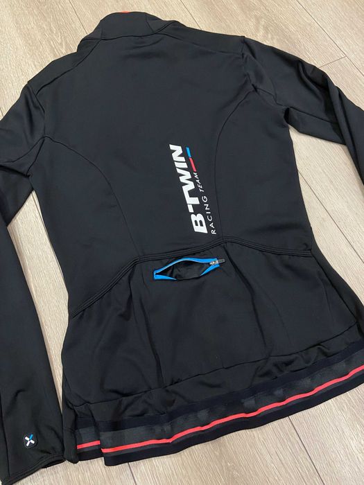 | S | Женская Велокофта на флисе / Decathlon Btwin Racing Team 700WMN