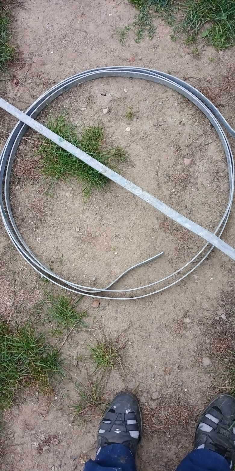 Przewod ziemny 5x10 , 3,5 mb  / 1x10 ; 40mb drut / 1x5 ; 20 mb linka