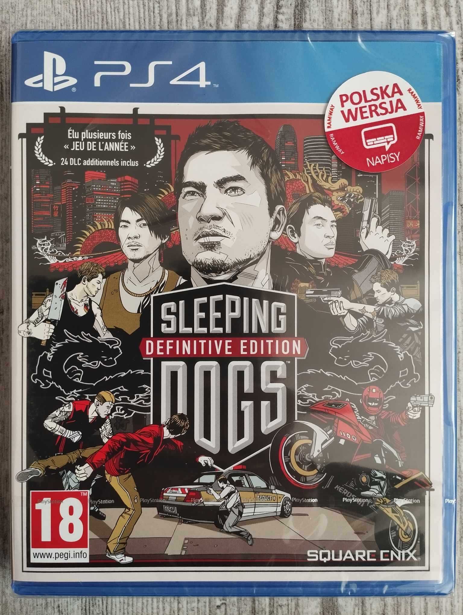 Nowa Gra Sleeping Dogs Definitive Edition PS4/PS5 Playstation